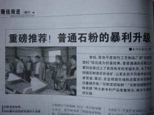 石粉塑化剂机械设备技术转让 开启农村创业办厂新蓝海